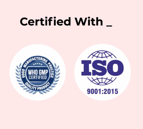 certified with iso and d gmp, who